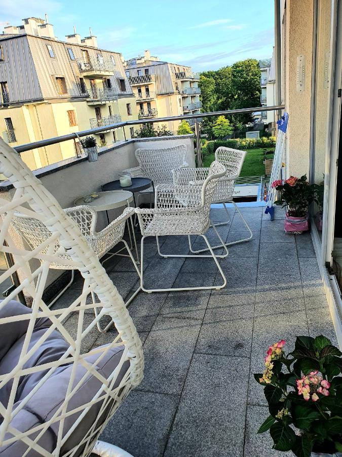 Stella Baltic Big Terrace 3 Zimmer Frei Parking Swinoujscie Exterior photo